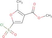 Methyl 5-(chlorosulfonyl)-2-methyl-3-furoate