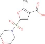 2-Methyl-5-(morpholinosulfonyl)-3-furoic acid