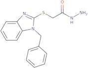 2-[(1-Benzyl-1H-1,3-benzodiazol-2-yl)sulfanyl]acetohydrazide