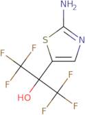 2-(2-Amino-1,3-thiazol-5-yl)-1,1,1,3,3,3-hexafluoropropan-2-ol