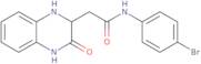 N-(4-Bromophenyl)-2-(3-oxo-1,2,3,4-tetrahydroquinoxalin-2-yl)acetamide