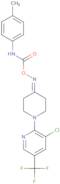 3-Chloro-2-(4-{[(4-toluidinocarbonyl)oxy]imino}piperidino)-5-(trifluoromethyl)pyridine