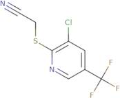 {[3-Chloro-5-(trifluoromethyl)pyridin-2-yl]thio}acetonitrile