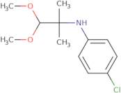 4-Chloro-N-(1,1-dimethoxy-2-methylpropan-2-yl)aniline