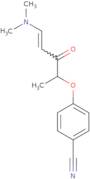 4-{[(4E)-5-(Dimethylamino)-3-oxopent-4-en-2-yl]oxy}benzonitrile