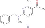 5-Acetyl-2-[benzyl(methyl)amino]-6-methylpyridine-3-carbonitrile