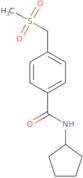 N-Cyclopentyl-4-(methanesulfonylmethyl)benzamide