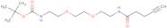 5,8-Dioxa-2,11-diazahexadec-15-ynoic acid, 12-oxo-, 1,1-dimethylethyl ester