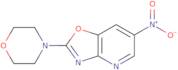 2-Morpholino-6-nitrooxazolo[4,5-b]pyridine