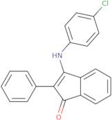 3-(4-Chloroanilino)-2-phenyl-1H-inden-1-one