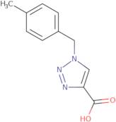 1-[(4-Methylphenyl)methyl]-1H-1,2,3-triazole-4-carboxylic acid