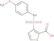 3-{[(4-Methoxyphenyl)amino]sulfonyl}-thiophene-2-carboxylic acid