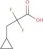 3-Cyclopropyl-2,2-difluoropropanoic acid