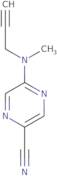 5-[Methyl(prop-2-yn-1-yl)amino]pyrazine-2-carbonitrile