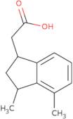 2-(3,4-Dimethyl-2,3-dihydro-1H-inden-1-yl)acetic acid