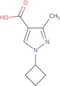 1-Cyclobutyl-3-methyl-1H-pyrazole-4-carboxylic acid