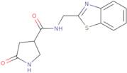 N-(Benzo[D]thiazol-2-ylmethyl)-5-oxopyrrolidine-3-carboxamide