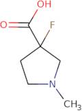 3-Fluoro-1-methylpyrrolidine-3-carboxylic acid