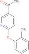 5-Acetyl-2-(2-methylphenoxy) pyridine