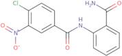 N-[2-(Aminocarbonyl)phenyl]-4-chloro-3-nitrobenzamide