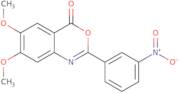 6,7-Dimethoxy-2-(3-nitrophenyl)-4H-3,1-benzoxazin-4-one