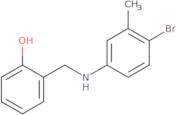 2-{[(4-Bromo-3-methylphenyl)amino]methyl}phenol