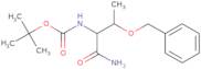 tert-Butyl N-[2-(benzyloxy)-1-carbamoylpropyl]carbamate