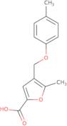 5-Methyl-4-[(4-methylphenoxy)methyl]-2-furoic acid