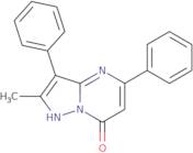 2-Methyl-3,5-diphenylpyrazolo[1,5-a]pyrimidin-7-ol