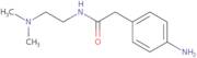 2-(4-Aminophenyl)-N-[2-(dimethylamino)ethyl]acetamide