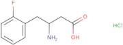 (S)-3-Amino-4-(2-fluorophenyl)butanoic acid hydrochloride