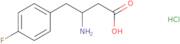 (3S)-3-Amino-4-(4-fluorophenyl)butanoic acid hydrochloride