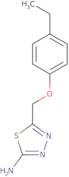 5-[(4-Ethylphenoxy)methyl]-1,3,4-thiadiazol-2-amine