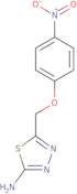 5-((4-Nitrophenoxy)methyl)-1,3,4-thiadiazol-2-amine