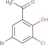 1-(5-Bromo-3-chloro-2-hydroxyphenyl)ethan-1-one