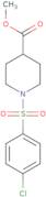 Methyl 1-[(4-chlorophenyl)sulfonyl]-4-piperidinecarboxylate