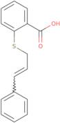 2-([(2E)-3-Phenylprop-2-en-1-yl]thio)benzoic acid