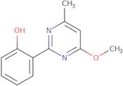 2-(4-Methoxy-6-methyl-2-pyrimidinyl)phenol