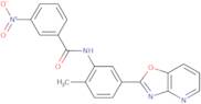 N-(2-Methyl-5-oxazolo[4,5-b]pyridin-2-yl-phenyl)-3-nitro-benzamide