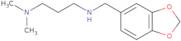 N'-Benzo[1,3]dioxol-5-ylmethyl-N,N-dimethyl-propane-1,3-diamine