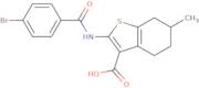 2-(4-Bromo-benzoylamino)-6-methyl-4,5,6,7-tetrahydro-benzo[b]thiophene-3-carboxylic acid