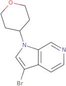 3-Bromo-1-(tetrahydro-2H-pyran-4-yl)-1H-pyrrolo[2,3-c]pyridine