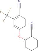 4-(((1R,2S)-2-Cyanocyclohexyl)oxy)-2-(trifluoromethyl)benzonitrile