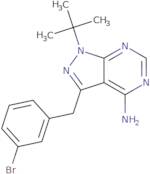 4-Amino-1-tert-butyl-3-(3-bromobenzyl)pyrazolo[3,4-d]pyrimidine