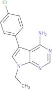 5-(4-Chlorophenyl)-7-ethyl-7H-pyrrolo[2,3-d]pyrimidin-4-amine