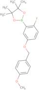 2-(2-Fluoro-5-((4-methoxybenzyl)oxy)phenyl)-4,4,5,5-tetramethyl-1,3,2-dioxaborolane