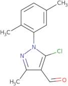5-Chloro-1-(2,5-dimethylphenyl)-3-methyl-1H-pyrazole-4-carbaldehyde