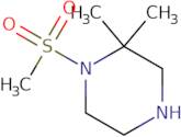 2,2-dimethyl-1-(methylsulfonyl)piperazine