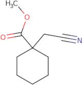 Methyl 1-(cyanomethyl)cyclohexane-1-carboxylate