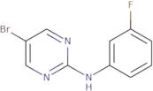5-Bromo-N-(3-fluorophenyl)pyrimidin-2-amine